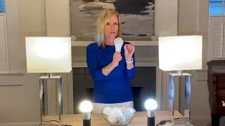 Living Glow Rechargeable LED Bulbs 6pack with Accessories