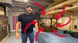 How to make a round coffee table in a weekend! [Part 1]