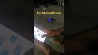 ESP32 ROBOTIC CAR WITH Bluetooth application