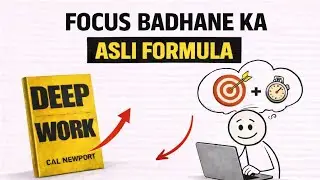 Aap Busy Hain, Lekin Productive Nahi | Deep Work Book summary in hindi 
