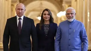 Power Walk Moment  PUTIN & Narendra Modi | Alina Kabaeva Baby Fun