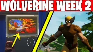 WOLVERINE WEEK 2 CHALLENGE : LOADING SCREEN AT QUINJET LOCATION (FORTNITE CHALLENGES)