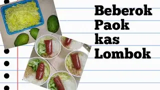 Beberok Paok khas Lombok (beberuk Mangga) Sambal Mangga