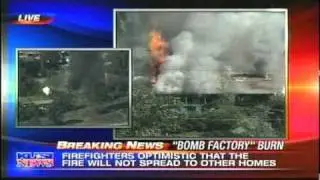 San Diego Bomb House BIG Explosion