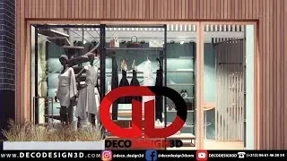 Magasin de vêtements pour le shopping pour femmes by DECO DESIGN 3D