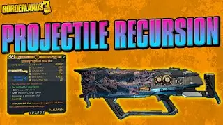 Borderlands 3 Legendary Shotgun - PROJECTILE RECURSION