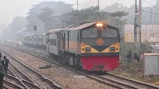 Snake type Karnaphuli Express Train skipping Dhaka Cantonment railway station