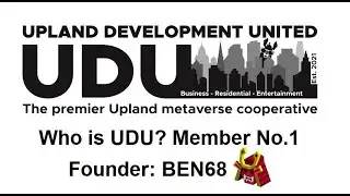 Who is UDU? Founder and Member No.1 - BEN68
