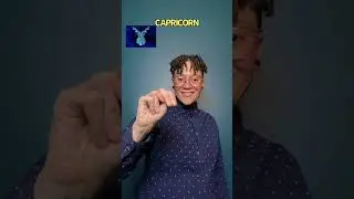 ASL for Zodiac Signs