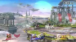 C2CEO S1 W1 - DReager (Sheik) VS GenericRhyme (Robin) - Smash 4 Wii U