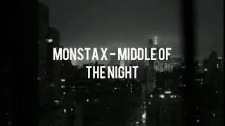Monsta X - Middle Of The Night (Karaoke Ver.)