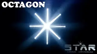 Restaura&ccedil;&atilde;o Ilumina&ccedil;&atilde;o Anos 90 Octagon Star 112 Lentes