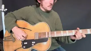 Gdr 1950s Mystery Guitar - fully restored w. Trussrod 