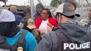 Congresswoman GOES INSANE as Democrats Clash with ICE Agents in Newark
