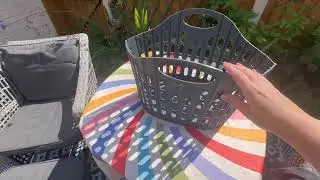 Addis Fold Flat Easy Store Laundry Basket Review - Great capacity and stores flat in seconds!