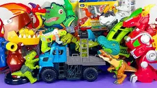 Jurassic World Unboxing Review Asmr Colorful Dinosaur T-rex Big Head Triceratops Dilophosaurus
