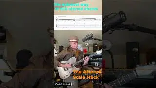 The Altered Scale Hack NOW WITH TAB - YOU ASKED FOR IT!  Jazz up your blues!