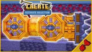 I Built a Self-Buildning AUTO-MINER in Create 6.1 | Create: Ultimate Selection