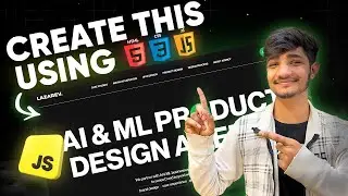 I Created an AMAZING Animated Website Using HTML CSS JS in Just 4 Hour!