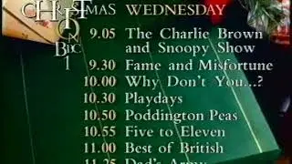 BBC One | Startup and news headlines - Wednesday 27th December 1989