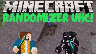 Minecraft Randomizer UHC but Mycelium is End City Loot!