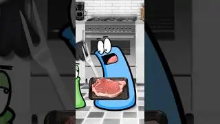 How do you like your steak? #animation #funny #cartoon #cooking #grilling
