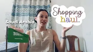 vlog 22/ shopping haul from Saudi Arabia 😍😍/ shopping haul