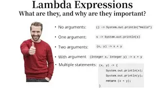 Don't know what lambda expressions are? This explanation will clear things up!