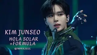 [251220] JUNSEO FOCUS 'HOLA SOLAR + FORMULA' @Melon Music Award 2025 #junseo #ALD1 #alphadriveone