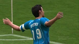 Fifa 2005 Россия Аргентина  Владимир Быстров забивает гол! [стрим]
