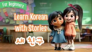 Seulgi Makes a New Friend | Learn Korean with Stories 🇰🇷 | A Day with Seulgi Ep 1 🌸