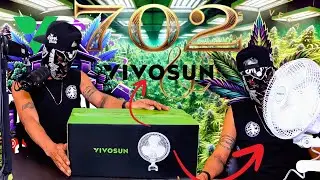 Unboxing the VIVOSUN AeroWave A6 Clip On Fan 🌬️ | The Perfect Grow Tent Airflow Setup!