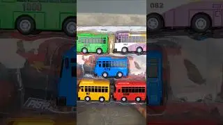 ASMR Unboxing and Testing Tayo Bus, Cars ASMR No Talking #automobile #toys #asmr