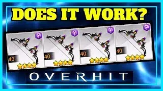 [OVERHIT] CAN YOU SYNTHESIZE ELEMENTAL WEAPONS??? SAD NEWS