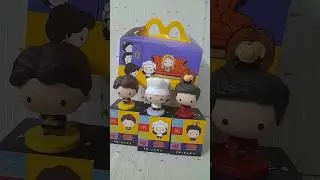 Friends Meal from McDonald's #mcdonalds #friends #happymeal #monica #chandler