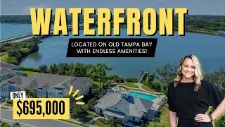 🏡 Waterfront Townhome for Sale | Bayside Terrace | Old Tampa Bay | Oldsmar, FL