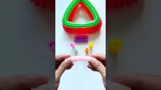 ASMR Creating Mini POP TUBE DIY | Soft Calm Toy Sounds #asmrvideos #satisfying #creative #diy