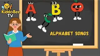 KiddoBee Tv - Песня о фонетике со словами, эпизод 022 - A для Apple - Песни об алфавите ABC