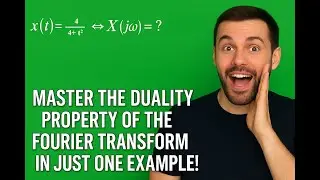 Signals and Systems | Duality Property in Fourier Transform| Solved Exercise |Step-by-Step Solution
