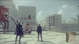 NieR: Automata. (9S) 11th Fight - Father Servo