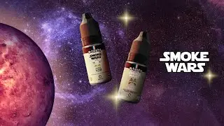 Les deux e-liquides Smoke Wars par e.tasty en test : Chew King & Master Yob