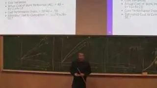 Lecture on Project Control  / Earned Value / CPI / SPI Trends