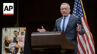 RFK Jr., Mike Johnson and Karoline Leavitt pay tribute to Charlie Kirk