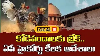 AP High Court Strict Action on Sankranti Cockfighting |కోడిపందాలపై ఏపీ హైకోర్టు ఆదేశాలు | #local18V