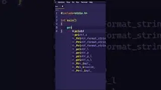 C language first program hello world