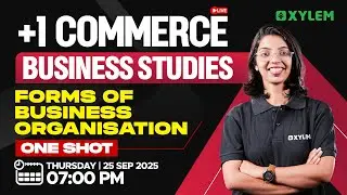 Plus One Commerce - Business Studies | Forms Of Business Organisation | Xylem Plus One Commerce