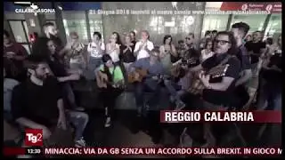 RAI 2 TG2 - Calabria la Festa della musica SONA in Treno 2018 - Calabria Sona