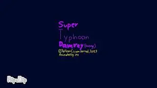 Hypothetical Track of Super Typhoon Damrey (#InengPH) 2023