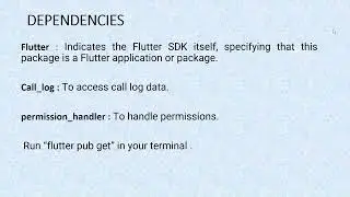 Call Log Access App using Flutter