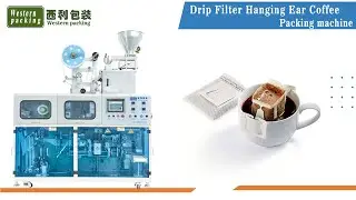 Drip Filter Hanging Ear Coffee packing machine Nitrogen Flushing Drip Coffee Bag Packaging Machine
